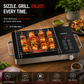IR Speed 2200 W Infrared Electric Cooktop | Crystal Glass & Touch Panel | 4 Preset Cooking Modes | Multi Cookware Compatible | BBQ | Hot Pot