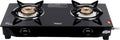Matrix 02 BB | 2 Burner Glass Cooktop with High Efficiency Brass Burners