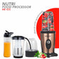 High Speed Nutri Blender 600W 22000 RPM | 3-in-1 Grind Mix Blend | SS Blades | 3 Unbreakable Jars | Gold