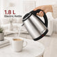 Neo Dlx 1.8L Stainless Steel Electric Kettle 1350W by Pringle Homeware - lifestyle view