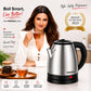 Neo Dlx 1.8L Stainless Steel Electric Kettle 1350W | Fast Boiling | Auto Cut-Off | Power Indicator | Silver