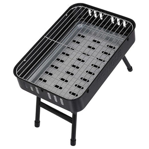 PRINGLE Bbq 1902 Charcoal Barbeque Grill Maker (Black), Free Standing