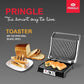 Pringle 4 Slice Pringle Sandwich and Panini Toaster Griller Electric 4 Slice Non-Stick 180° Rotation Sandwich and Panini Toaster Griller Automatic Temperature Cut-off with LED Indicator For Home And Kitchen - GM 720 | 2000 watt