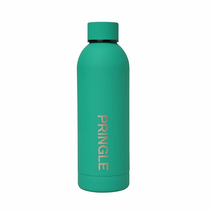 Pringle Como Hydrosteel Bottle | Stainless Steel Vacuum Insulated Flask 500ml| Hot and Cold Water Bottle | Double Walled Bottle for Home, Office, Travel – Green