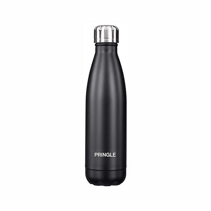 Pringle Lagoon Hydrosteel Bottle |Stainless Steel Hot and Cold Vacuum Insulated Flask, 750ml, Black, | Lightweight & Keeps Drinks Hot/Cold for 24+ Hours