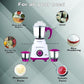 Pringle Vectoplus 3 Jar Mixer Grinder| 500W Powerful Motor [ISI] Certified | 304 Grade SS Blade| 3 SS Jars Liquidizing Jar (1 Litres) Chutney Jar (0.7 and 0.4 Litres)3 Speed Options