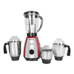 Soul Maxx 650W Mixer Grinder with 3 SS Jars (Liquidizing, Wet, Dry & Chutney) & Juicer Jar by Pringle Homeware - product