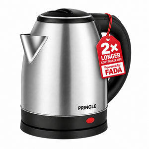 Neo Dlx 1.8L Stainless Steel Electric Kettle 1350W | Fast Boiling | Auto Cut-Off | Power Indicator | Silver