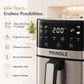 AF1410 Digital Air Fryer 6.5L | 1600W | 12 Preset Modes | Touch Control | 360° Air Circulation | Oil-Free Cooking | Stainless Steel Finish