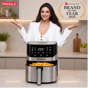 AF1410 Digital Air Fryer 6.5L | 1600W | 12 Preset Modes | Touch Control | 360° Air Circulation | Oil-Free Cooking | Stainless Steel Finish