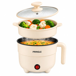 Vertex Multipurpose Electric Kettle with SS Steamer | 1.5 Litre Capacity | 600W Powerful Heating
