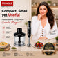 Pringle MasterBlend 2-in-1 Hand Blender & Chopper | 400W Powerful DC Motor | Stainless Steel Rust-Free Detachable Arm | Silver & Black