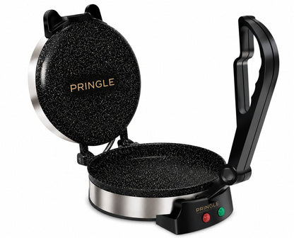 PRINGLE RM1600 900W Electric Roti Maker | 8.5-Inch Non-Stick Plates | Auto Temperature Control | Chapati, Dosa & Multi-Grain Roti Maker
