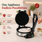 PRINGLE RM1600 900W Electric Roti Maker | 8.5-Inch Non-Stick Plates | Auto Temperature Control | Chapati, Dosa & Multi-Grain Roti Maker