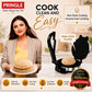 PRINGLE RM1600 900W Electric Roti Maker | 8.5-Inch Non-Stick Plates | Auto Temperature Control | Chapati, Dosa & Multi-Grain Roti Maker