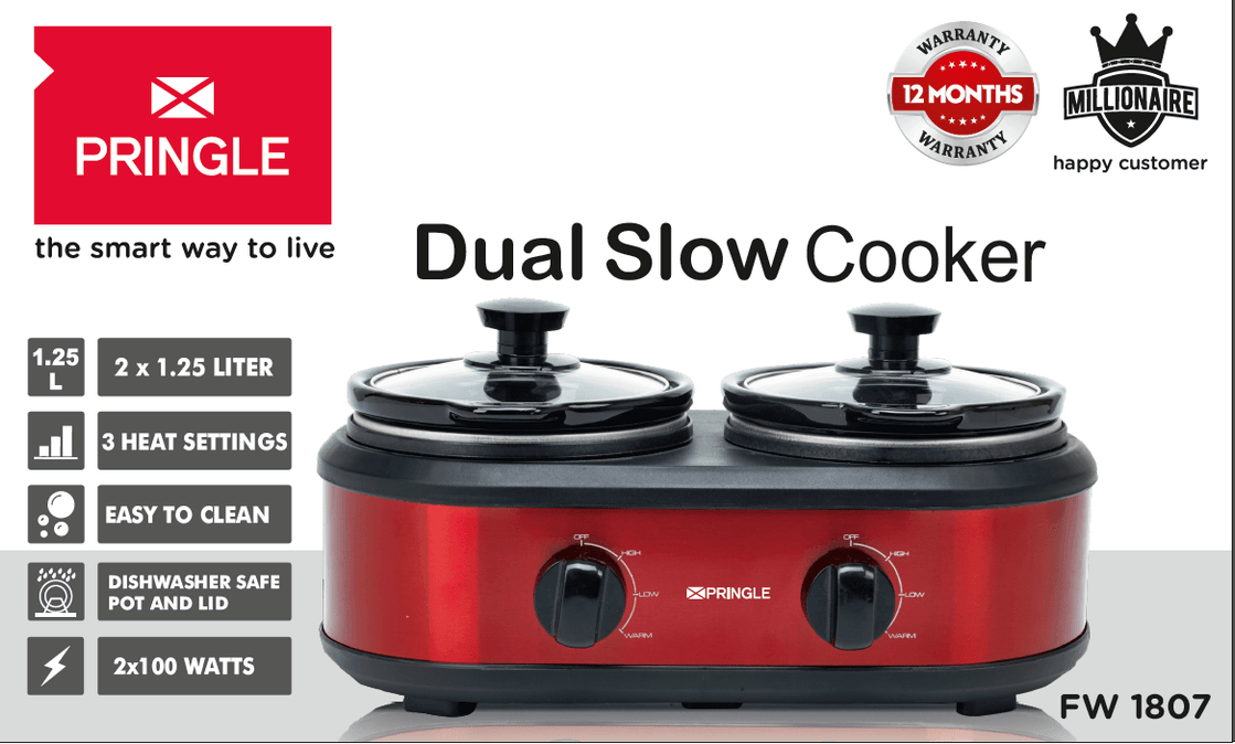 Novella - Dual Slow Cooker- Smart Cook 2 is perfect for all your